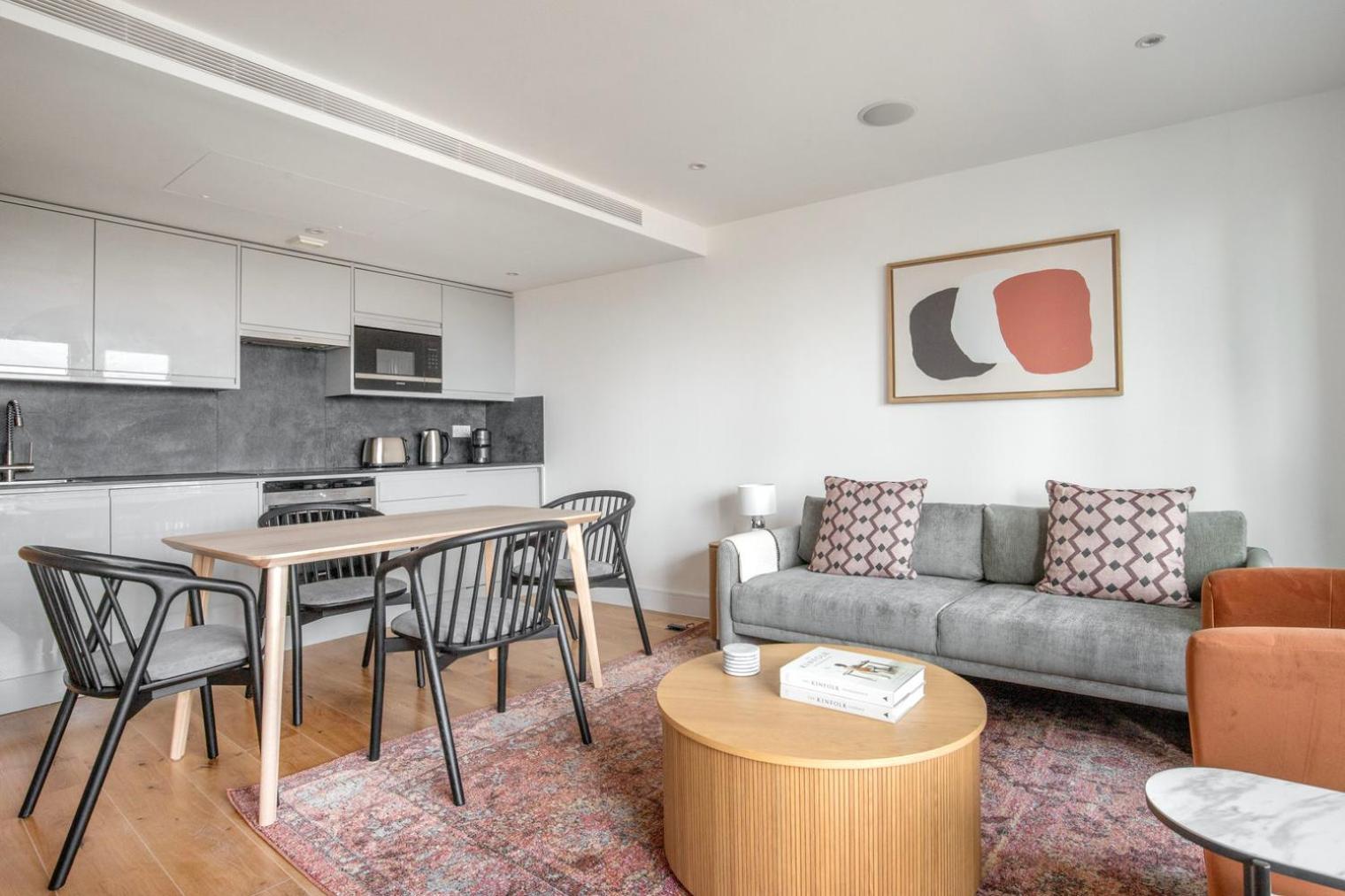 Blueground Vauxhall Open Plan Nr Gym Shops Lon-478 *